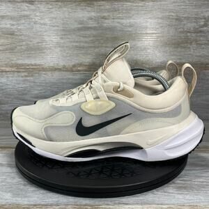 Nike Cream and Black Athletic Shoes